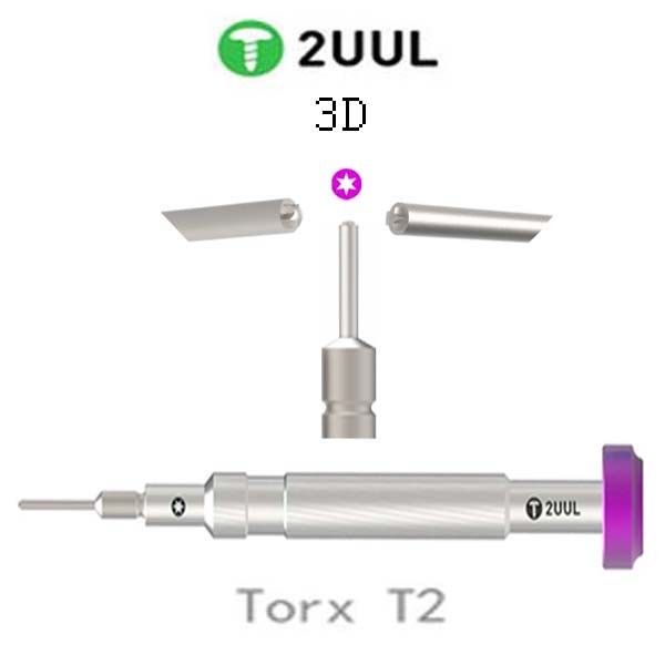 3D Schraubendreher Tors T2 (violett)